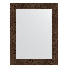 Зеркало настенное EVOFORM в багетной раме бронзовая лава, 70х90 см, BY 3184