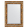 Зеркало настенное с фацетом EVOFORM в багетной раме виньетка античная бронза, 55х75 см, BY 3384