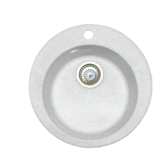 Кухонная мойка Formastone Fosto  КМД 47 К, круглая, метель