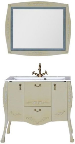 Мебель для ванной Aquanet Виктория 90 олива