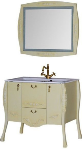 Мебель для ванной Aquanet Виктория 90 олива