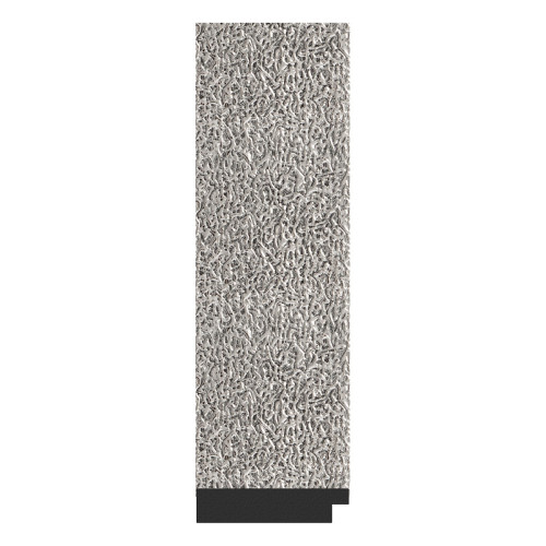 Зеркало напольное EVOFORM в багетной раме чеканка серебряная, 111х201 см, BY 6021