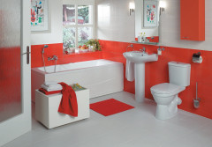 Santek Бореаль Унитаз-компакт с антивсплеском и сидением микролифт