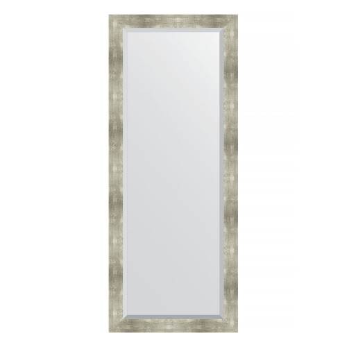 Зеркало напольное с фацетом EVOFORM в багетной раме алюминий, 81х201 см, BY 6181