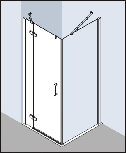 Душевая дверь Kermi Gia XP GX SWR 10018VAK
