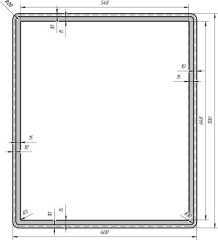Зеркало Dreja Eco Tiny 60