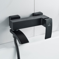 Смеситель для ванны Rose R1552H, черный