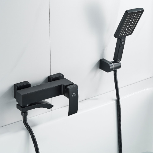 Смеситель для ванны Rose R1552H, черный