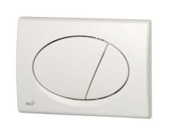 Кнопка смыва alcadrain 25х2х16 для инсталляции, пластик, цвет Белый (M70)