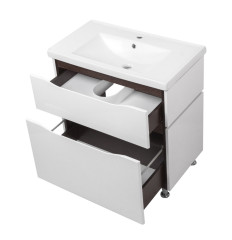 Комплект в ванную Ceruttispa тумба Сицилия 60 с умывальником "Кантэ 60"