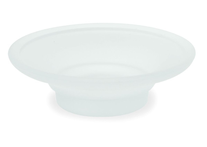 Stil Haus Liz, стеклянная мыльница, цвет хром