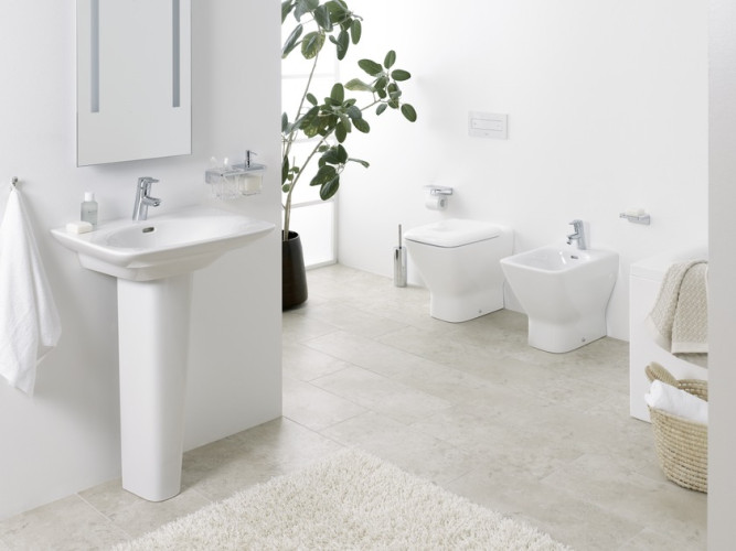 Laufen Palace Унитаз приставной с глубоким смывом и вертикальным/горизонтальным выпуском Vario