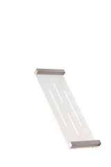 Stil Haus Saturno, полка из оргстекла, длина 32 см, цвет сатинированная сталь