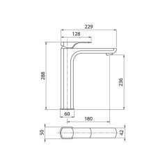 Смеситель Bugnatese Planet 2417