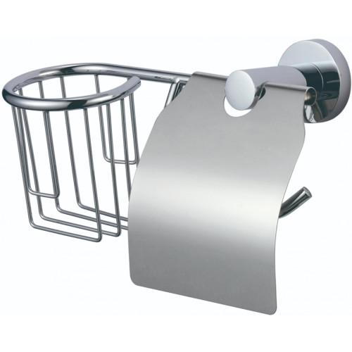 Держатель для туалетной бумаги и освежителя Savol S-R08751 хром