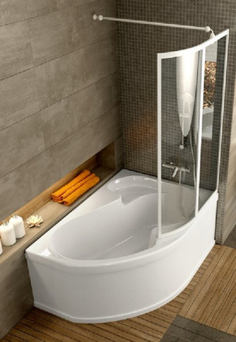 Ванна акриловая Ravak ROSA 160x105, правая, белая (CL01000000)