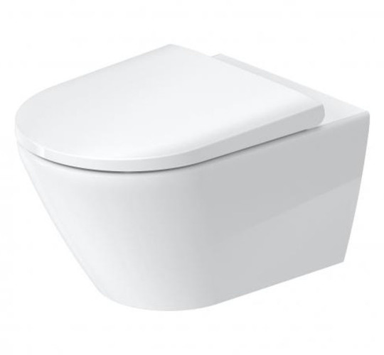 Унитаз подвесной Duravit D-Neo Rimless 45770900A1 c сиденьем