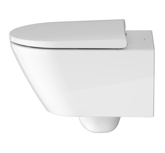Унитаз подвесной Duravit D-Neo Rimless 45770900A1 c сиденьем