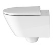 Унитаз подвесной Duravit D-Neo Rimless 45770900A1 c сиденьем