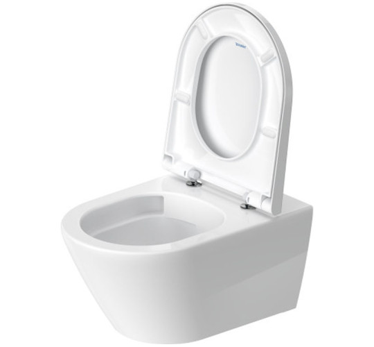 Унитаз подвесной Duravit D-Neo Rimless 45770900A1 c сиденьем