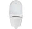 Унитаз подвесной Duravit D-Neo Rimless 45770900A1 c сиденьем