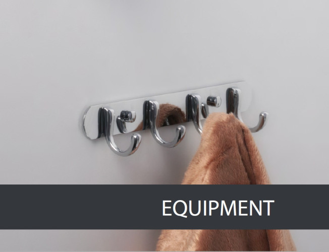 Крючок Fixsen Equipment, Хром (FX-1714)