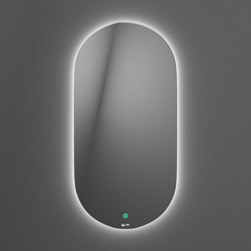 Зеркало OWL 1975 Rusken с ореольной LED подсветкой, 400х800