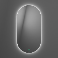Зеркало OWL 1975 Rusken с ореольной LED подсветкой, 400х800