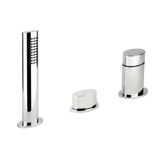 Смеситель для ванны Gessi Ovale 23043.031