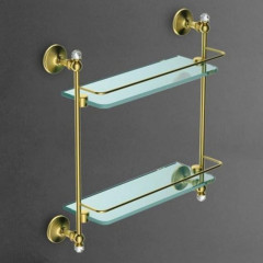 Стеклянная полка Art&amp;Max Antic Crystal AM-E-2682BSJ-Cr