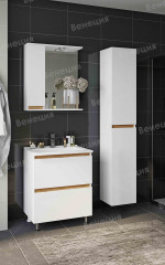 Зеркало-шкаф Венеция Bianco 60 белый