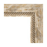 Зеркало настенное с фацетом EVOFORM в багетной раме прованс с плетением, 53х113 см, BY 3485