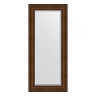 Зеркало настенное с фацетом EVOFORM в багетной раме состаренная бронза, с орнаментом, 72х162 см, BY 3585