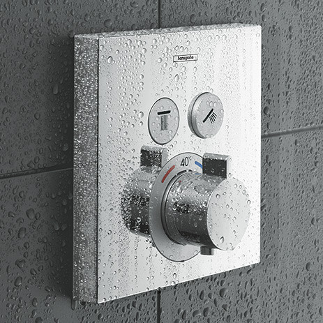 15763000 Термостат ShowerSelect с двумя запорными вентилями, СМ