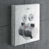 15763000 Термостат ShowerSelect с двумя запорными вентилями, СМ