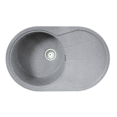 Кухонная мойка Formastone Fosto КМ 76-49, искристый серый