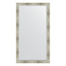 Зеркало напольное с фацетом EVOFORM в багетной раме алюминий, 111х201 см, BY 6182