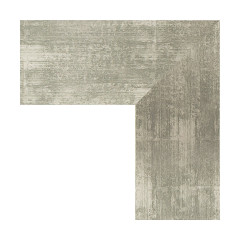 Зеркало напольное с фацетом EVOFORM в багетной раме алюминий, 111х201 см, BY 6182