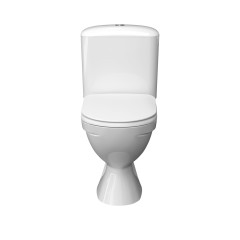 Унитаз-компакт КЕРАМИН Капри Алкапласт с жестким сиденьем, белый