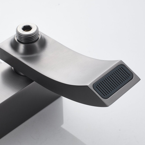 Смеситель для ванны Rose R1552T, пепельный