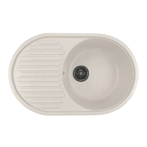 Мойка из искусственного мрамора MIXLINE ML-GM16 45,5x72 (525115)