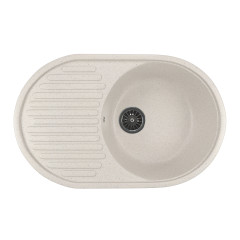 Мойка из искусственного мрамора MIXLINE ML-GM16 45,5x72 (525115)