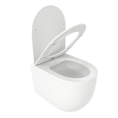 Подвесной безободковый унитаз Cerutti SPA OGLIO Aria (485x365x350), CT8909