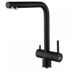 Смеситель для кухни Paulmark SKALEN, черный , 213020-308, Paulmark