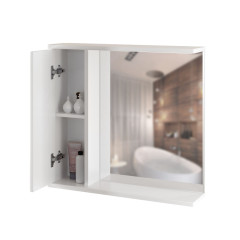 Зеркало-шкаф навесной без подсветки MIXLINE Анри-75 левый (537419)