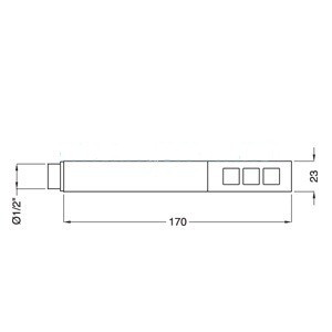 Душевая лейка Bugnatese 19163