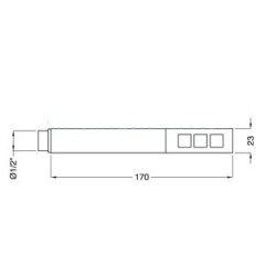 Душевая лейка Bugnatese 19163