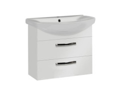 Тумба под раковину AQUATON Ария 65 М белая (1A123301AA010)