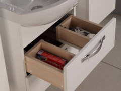 Тумба под раковину AQUATON Ария 65 М белая (1A123301AA010)