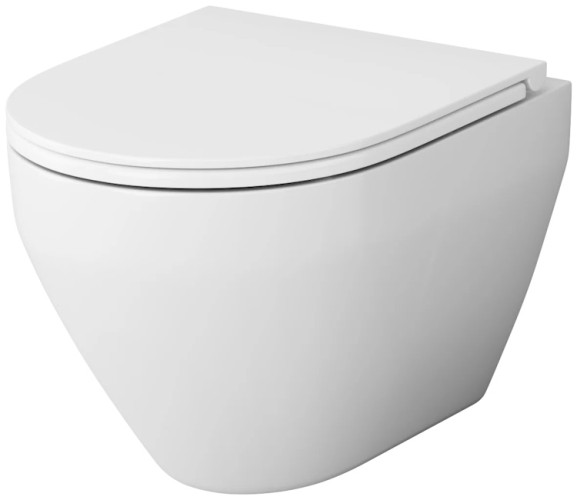 Унитаз подвесной с сиденьем AM.PM Spirit 2.0 C701700SC безободковый